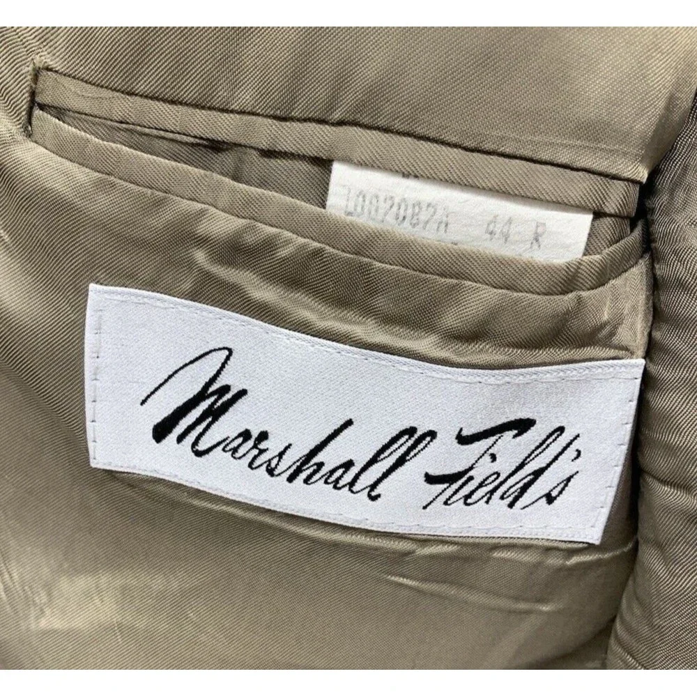 Marshall Field’s Fiori Sports Coat Blazer Men's Size 44R Notch 1999 Union Made